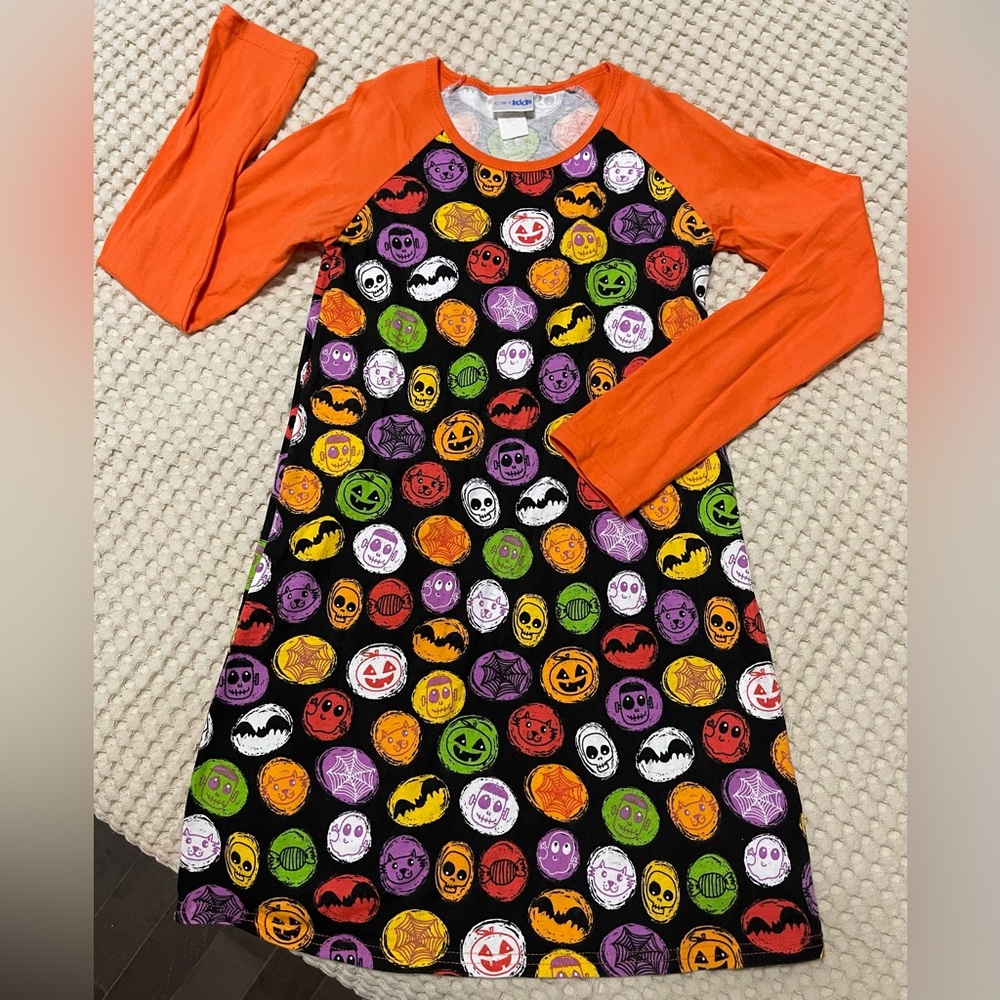 CWD Kids Halloween Jack O’Lantern Dress Sz 14
